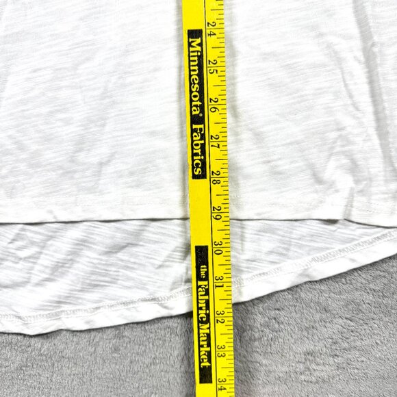 Suzanne Betro L Ivory Blouse Lace Ruffle Bell Sleeve Feminine Top NWOT - Picture 7 of 7